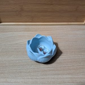 Bougeoir photophore Lotus bleu