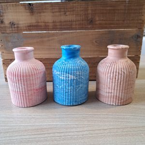 Mini vase marbré