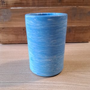 Ensemble porte-savon + pot à brosse à dents