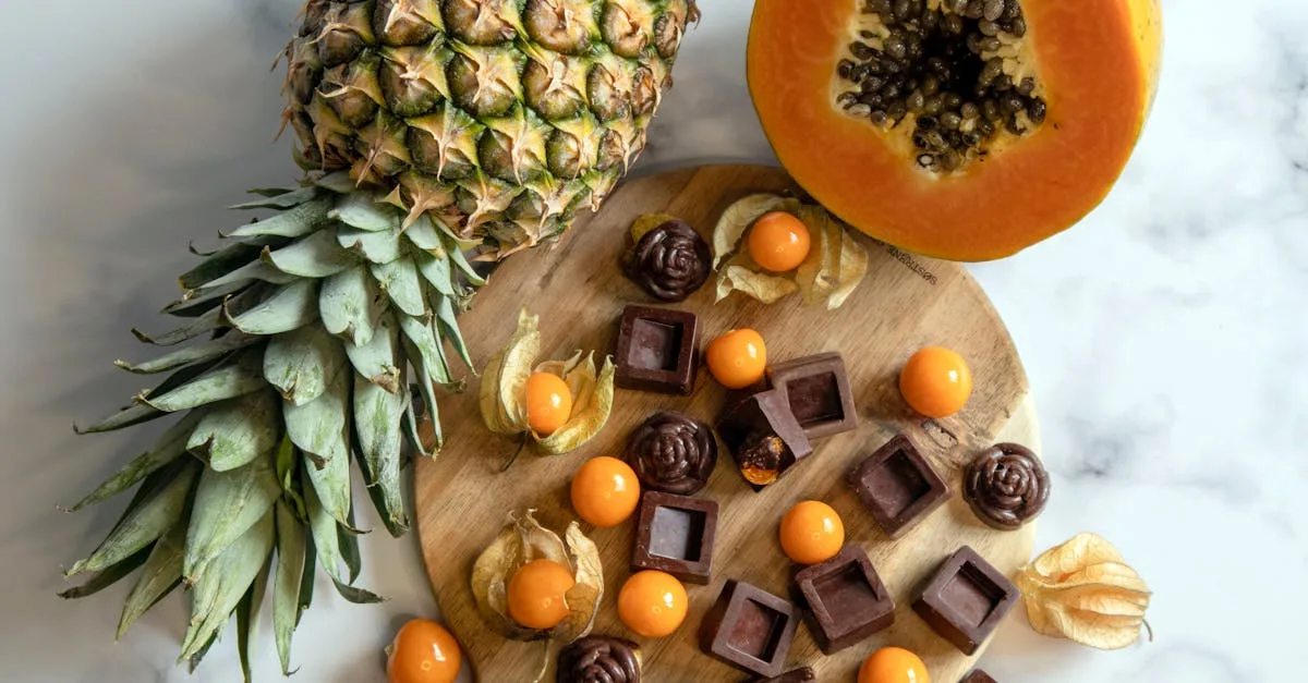 découvrez la délicieuse combinaison de l'orange et du chocolat, une alliance parfaite entre douceur fruitée et gourmandise intense.