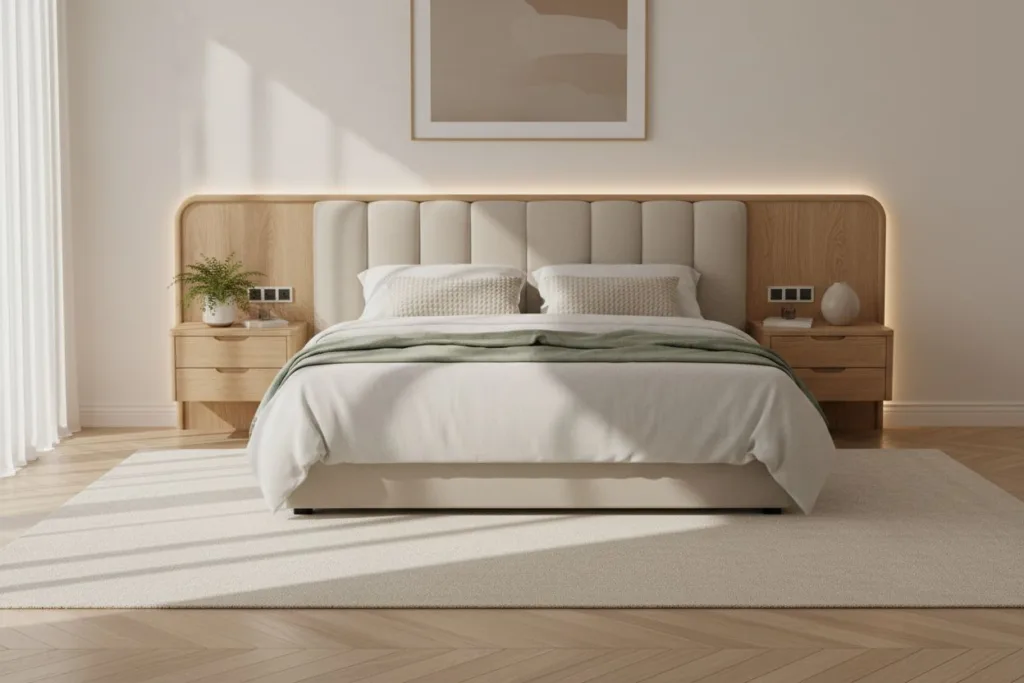 Matériaux recommandés pour une tête de lit 160 cm