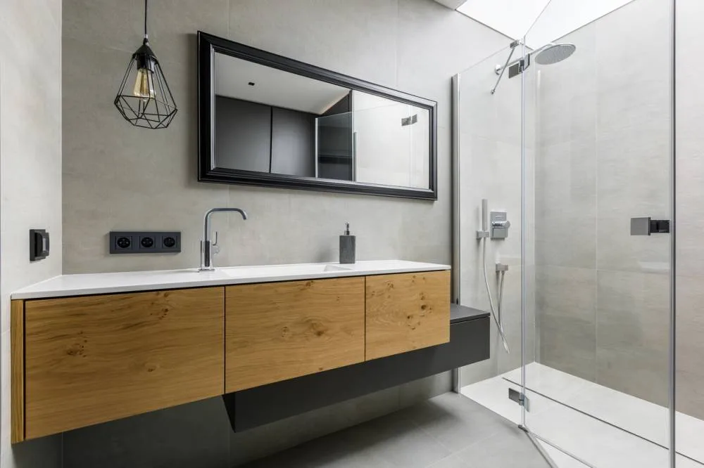 paroi de douche sur mesure